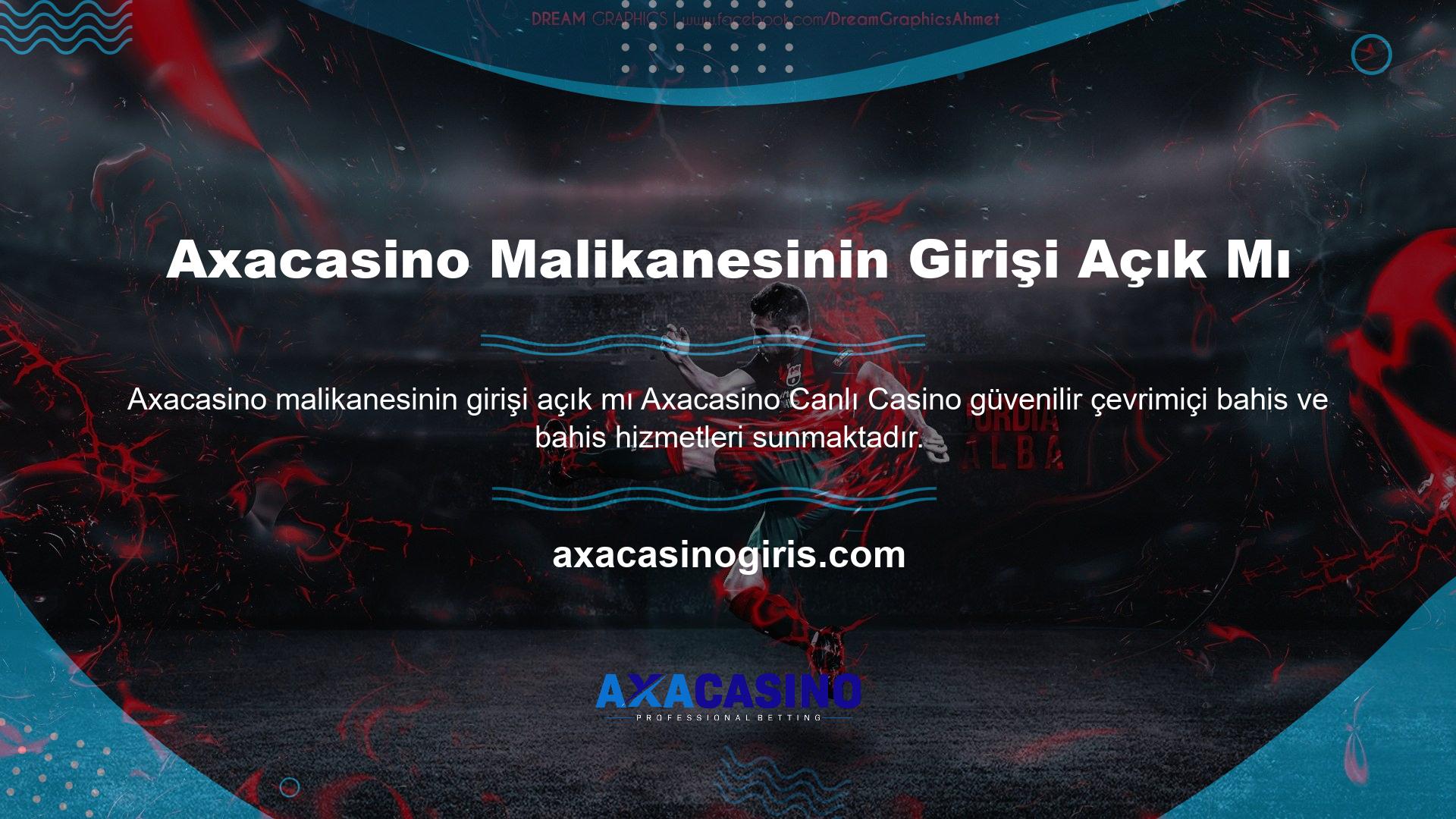 Axacasino Villasının girişi açık mı? Spor bahisleri ve casino sitesi